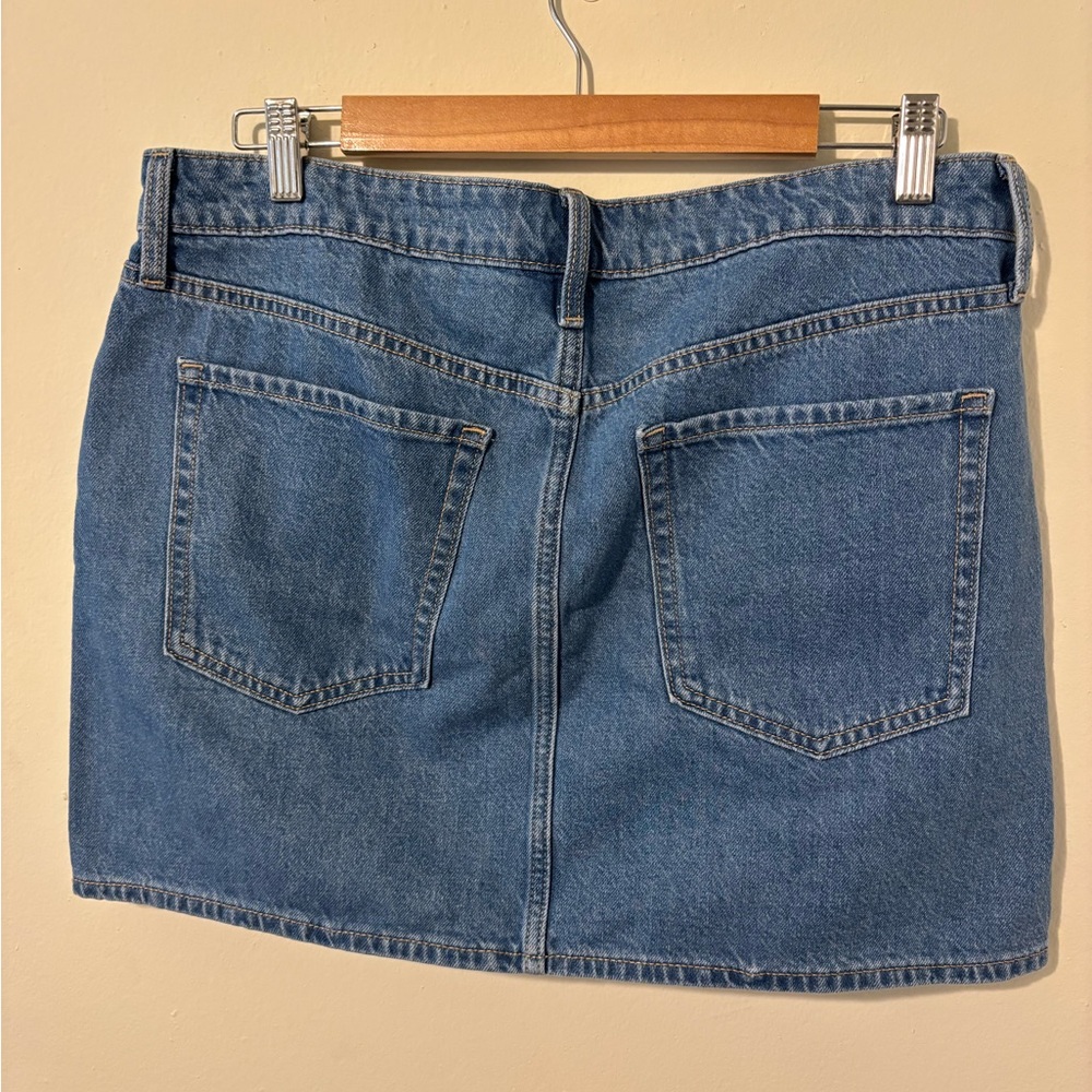 Old Navy Classic Blue Denim Mini Skirt